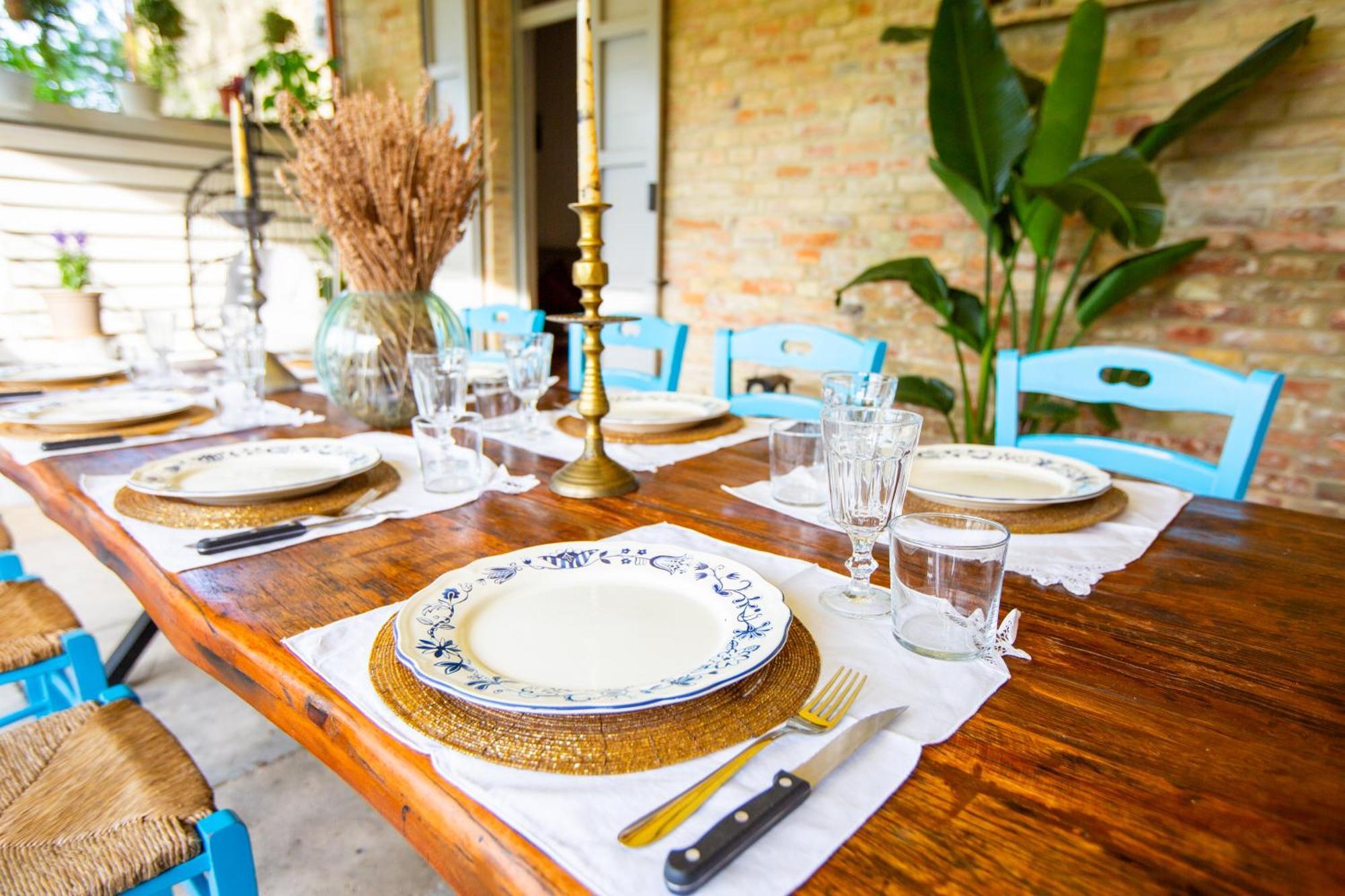 Grande Villa Storica Per Vacanze Con Giardino Privato E Piscina Ostra 外观 照片